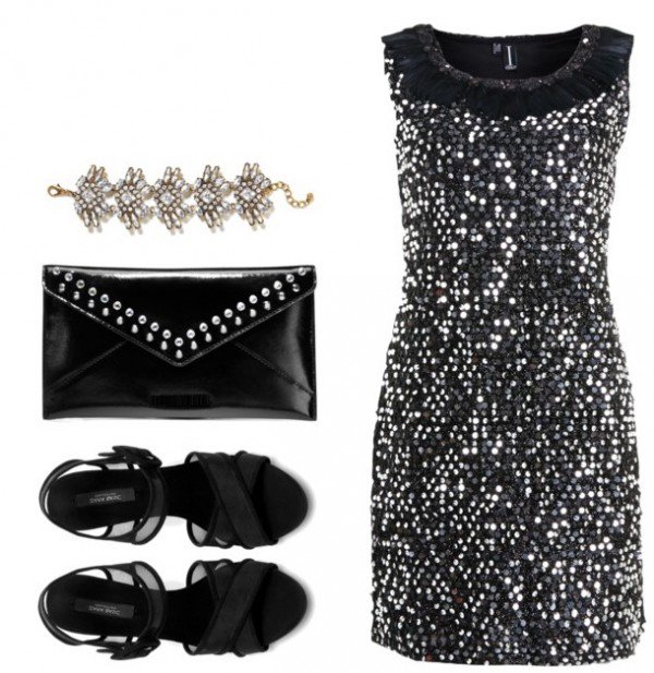 16 Sequined Dress Outfits for Christmas and New Year Parties | Styles ...