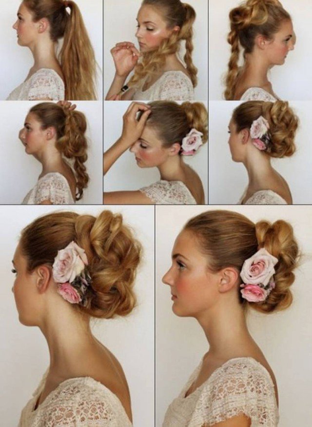 Braided Updo Hairstyle Tutorial