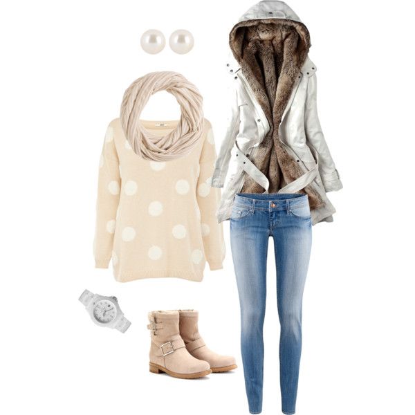 Chic and Casual Winter Outfit Idea