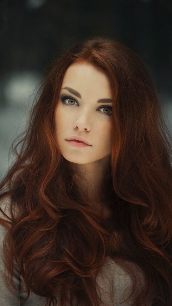 Copper Brown Hairstyle