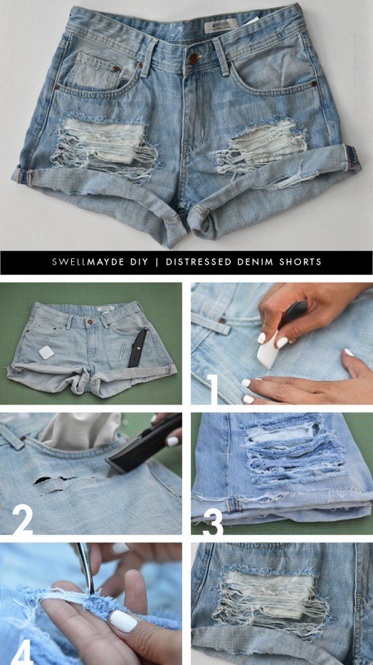 DIY_Distressed_Denim_Shorts