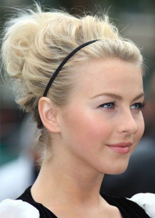 High Updo with Headband