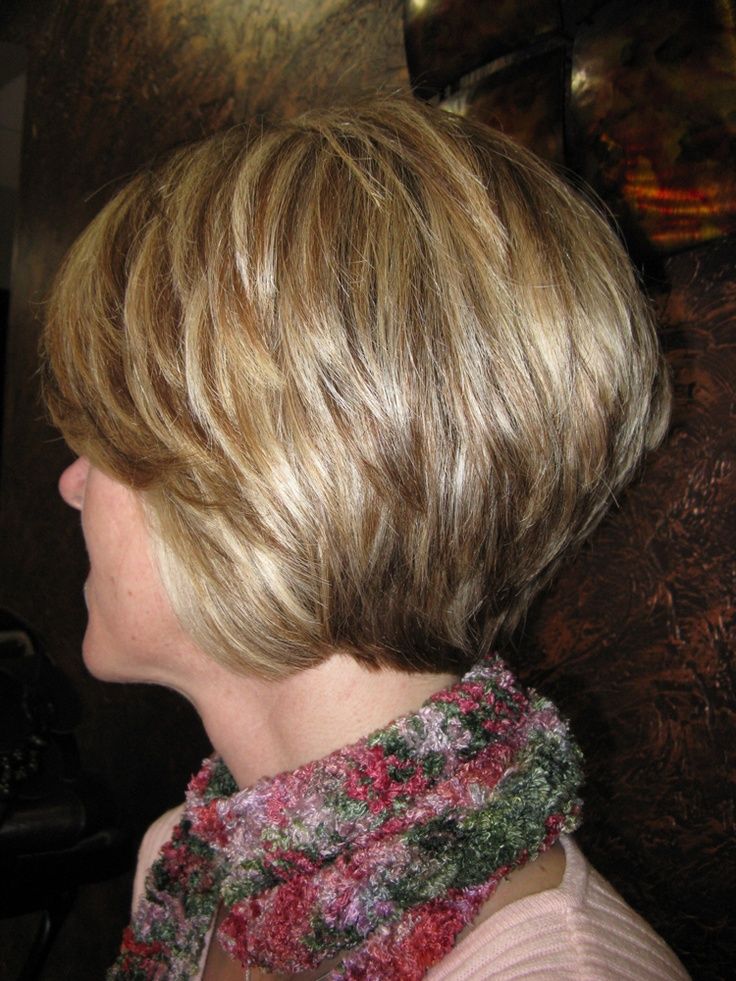 Layered Stacked Bob Hairstyles for Thick Hair