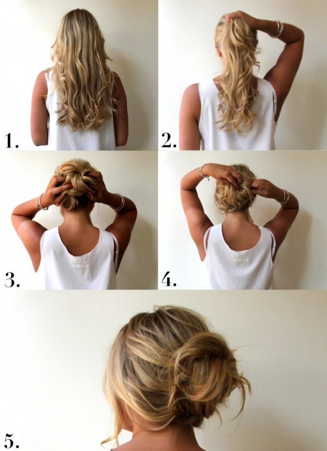 Perfect Messy Bun Hairstyle Tutorial