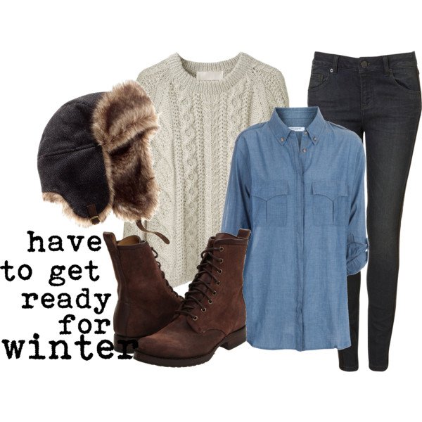 Pretty Winter Outfit Idea