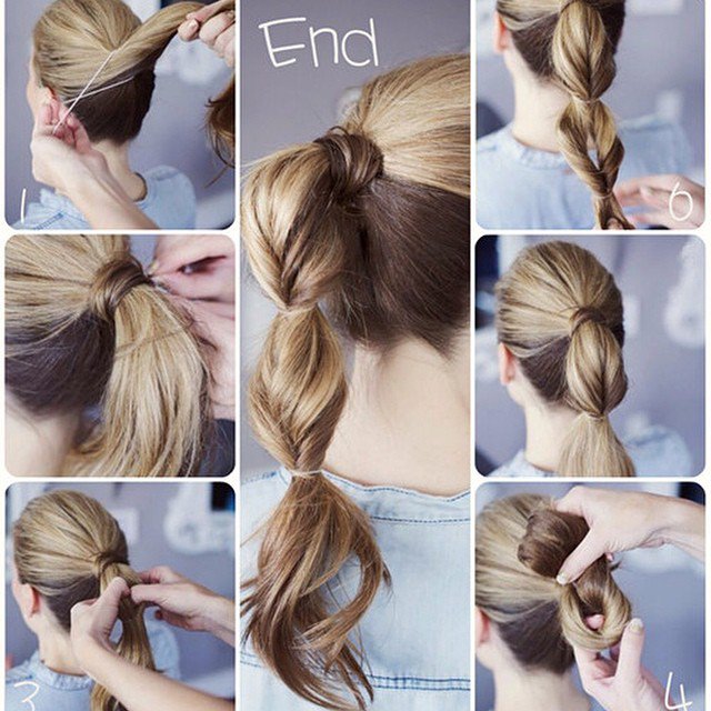 Simple Ponytail Hairstyle Tutorial