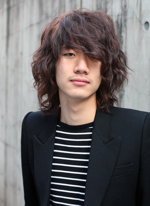 long hairstyle men korean