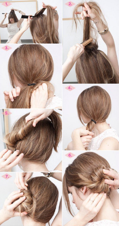 Twisted Low Bun Tutorial