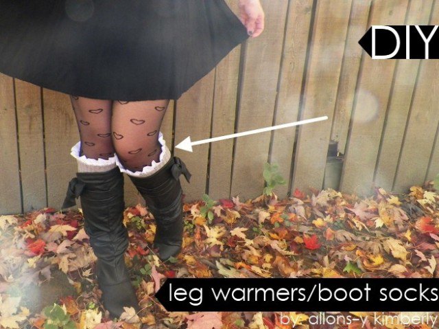 Adorable Leg Warmer Tutorial