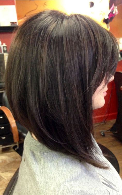 Asymmetric Bob Haircuts for Medium Hair