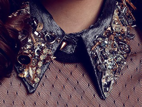 Chic DIY Embellished Collar Tutorial