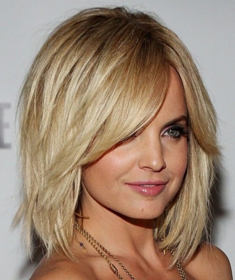 Layered Lob Haircut