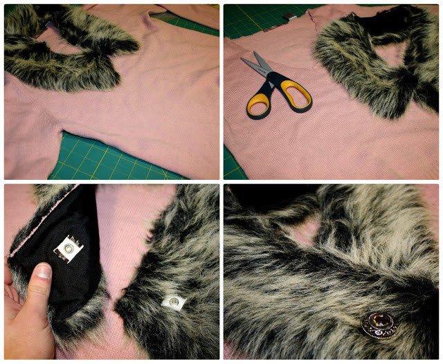 DIY Fur Collar Tutorial