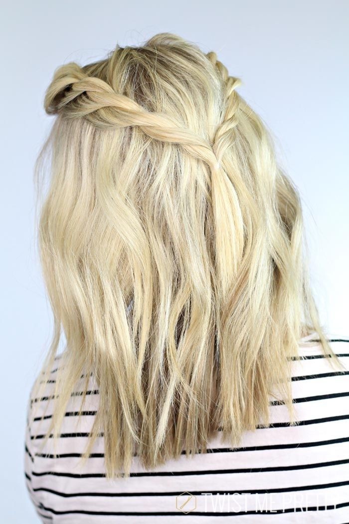 simple hairstyles for girls with medium length hair