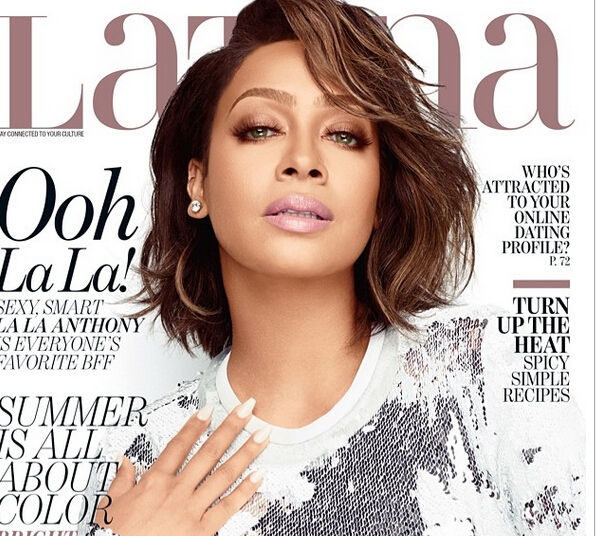 Lala Anthony Side-parted Bob