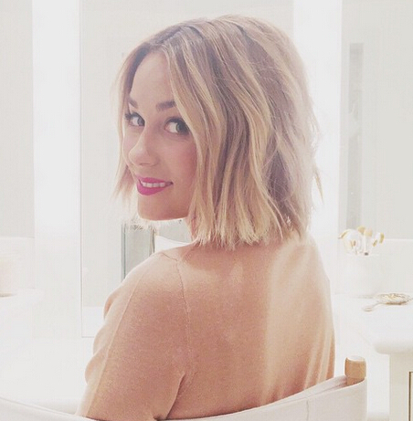 Lauren Conrad Blonde Bob Hairstyle