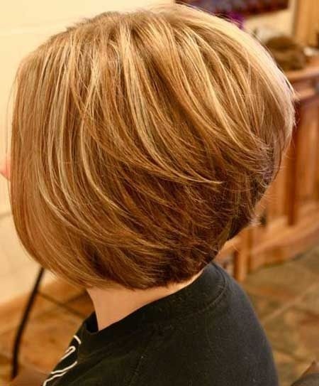 Stylish Stacked Bob Hairstyle