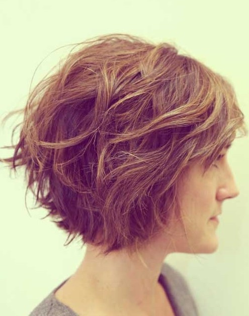 Womens Short Tousled Hairstyles