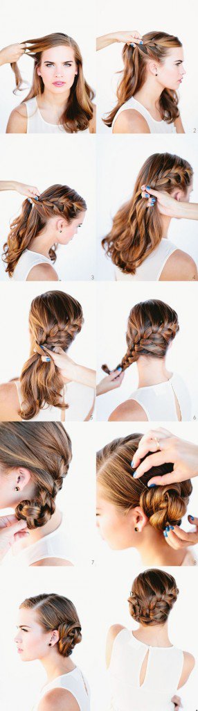 Super Cute Step By Step Hairstyles 