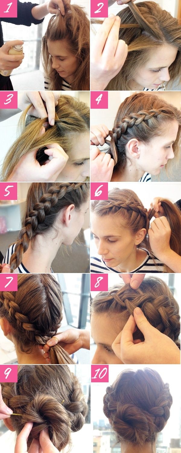 10 Simple Yet Stylish Updo Hairstyle Tutorials For All O