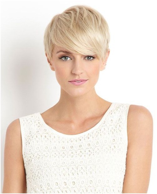 Pixie Blonde Hair