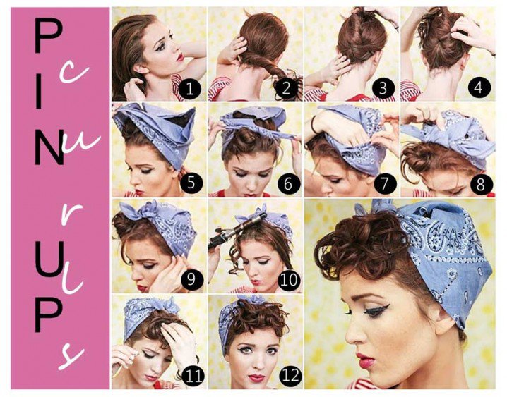 Stunning Retro Headband Hairstyle