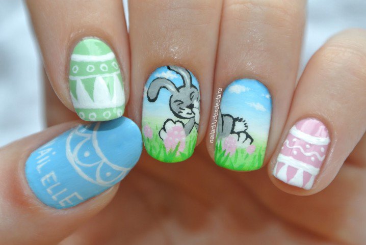 Pretty Nail Design for Spring