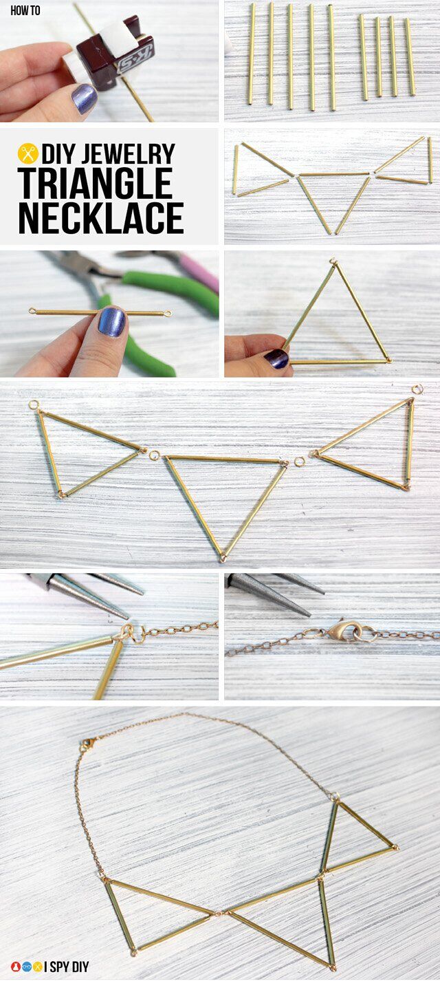 Pretty Triangle Necklace