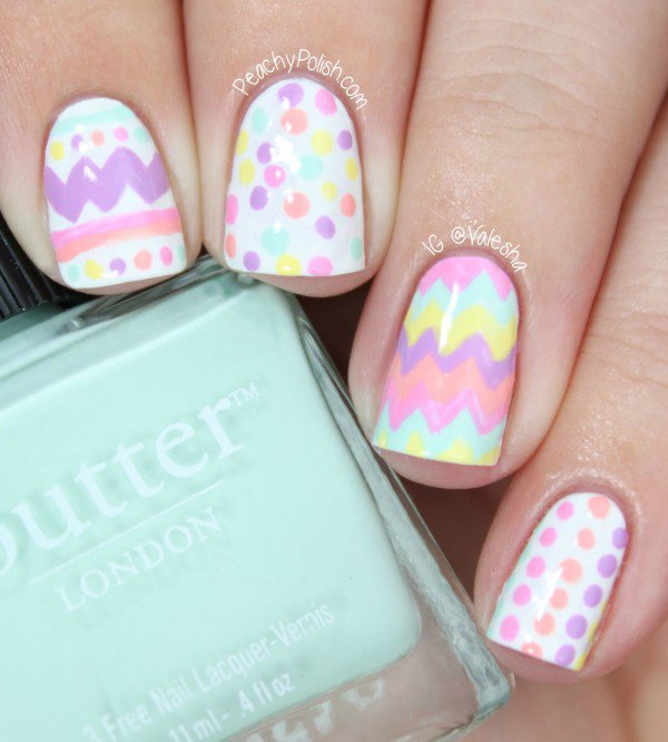 Sweet Pastel Nail Design