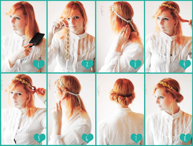 Fashionable Updo Hairstyle Tutorial