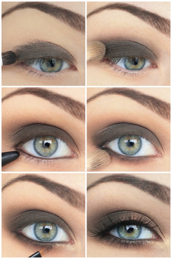 natural eye makeup for green eyes