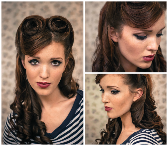Victory Rolls Hairstyle Tutorial