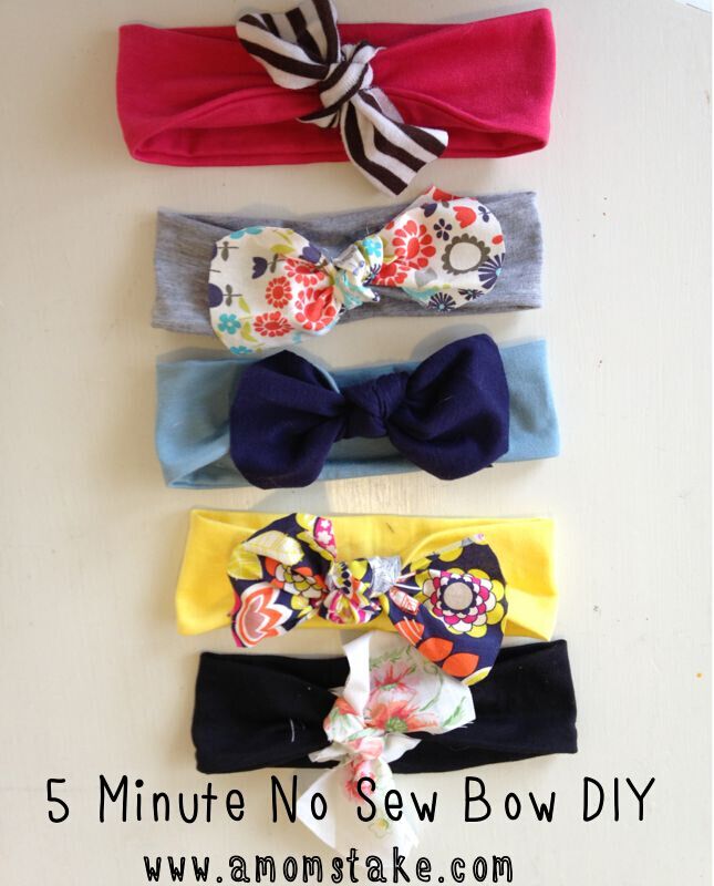 5 Minute No Sew DIY Headband