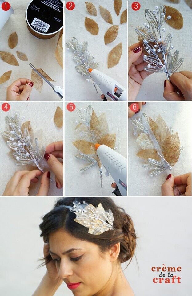 DIY Bridal Headband