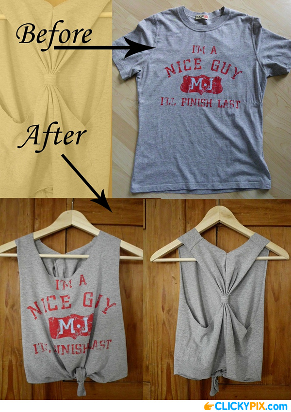 DIY clothes refashion for teens