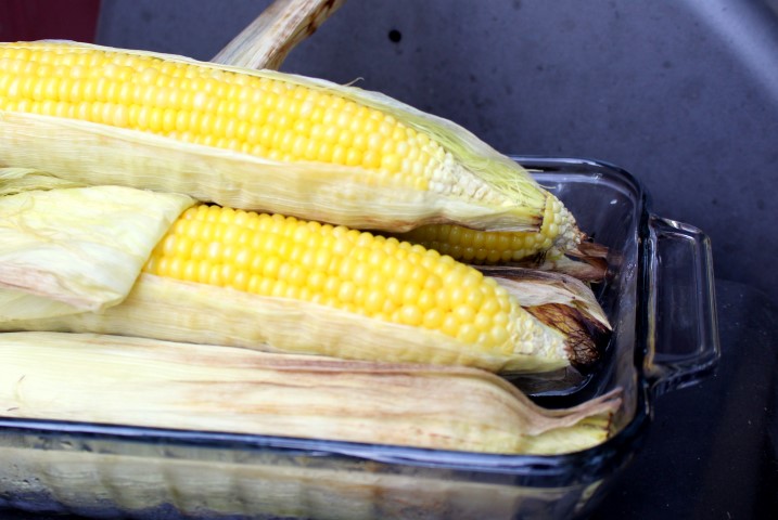 Grilled corn 