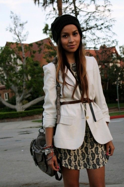 STYLES blazer with a dress