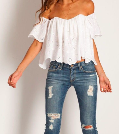 Off the Shoulder Blouse