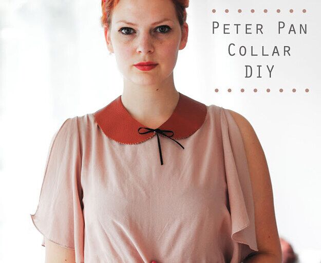 This peter pan collar is the perfect addition to any outfit