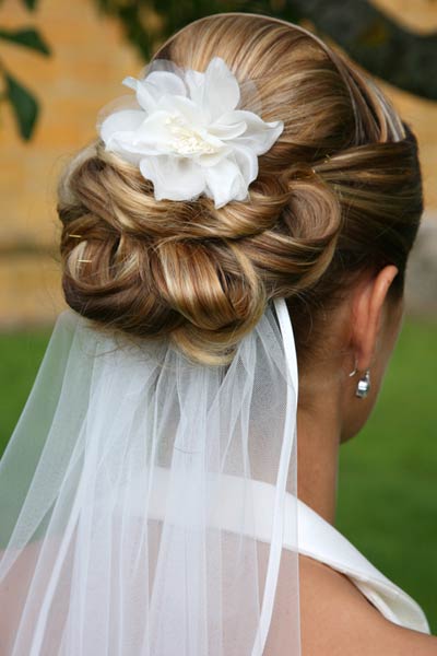 Wedding Updos With Veil Underneath