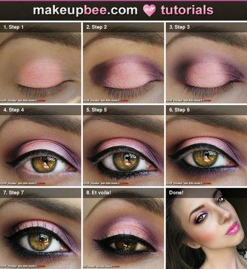 20 Wonderful Purple Smokey Makeup Tutorials 