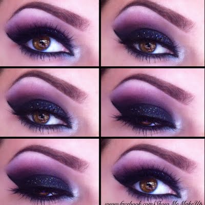 20 Wonderful Purple Smokey Makeup Tutorials 