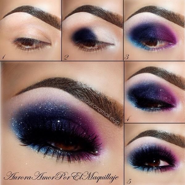 20 Fashionable Smoky Purple Eye Makeup Tutorials for All Occasions