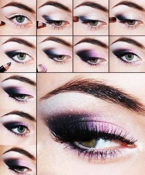 20 Wonderful Purple Smokey Makeup Tutorials