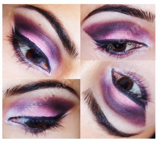 20 Wonderful Purple Smokey Makeup Tutorials 