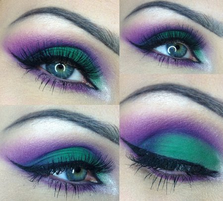 20 Wonderful Purple Smokey Makeup Tutorials 