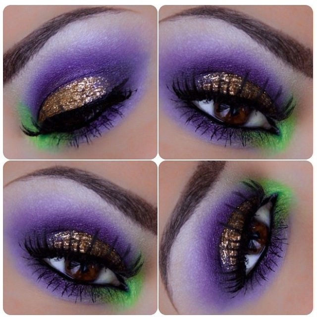 20 Wonderful Purple Smokey Makeup Tutorials 