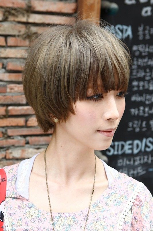 Bowl-cut bob