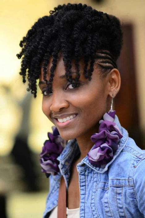 Braid-and-twist Mohawk