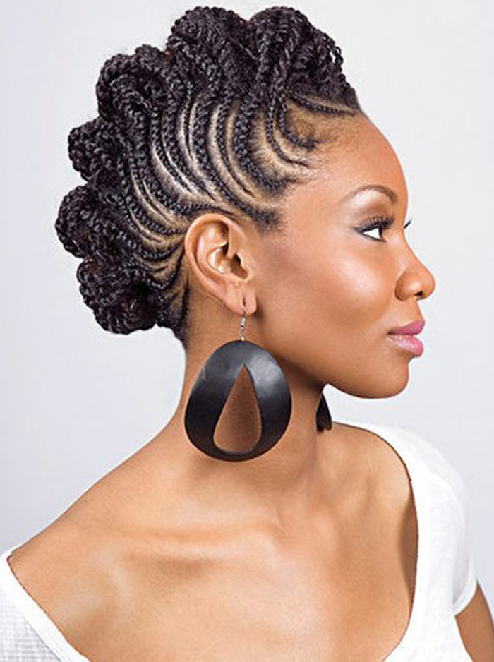 Black Natural Hair Updo Styles